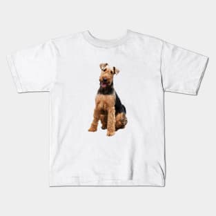 Airedale Terrier Stunning Dog Breed Kids T-Shirt